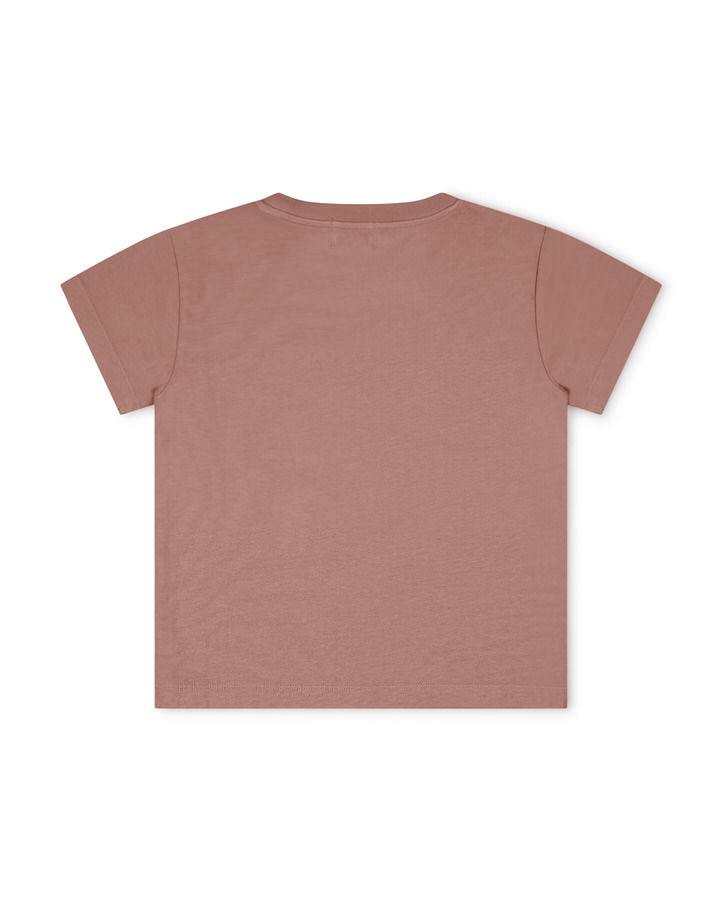 Classic t-shirt mauve 經典藕荷色短袖棉Ｔ